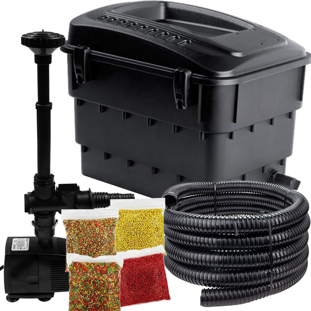 Aquael zestaw SET 19 filtr Maxi pompa NP-2000 do oczka stawu + gratisy